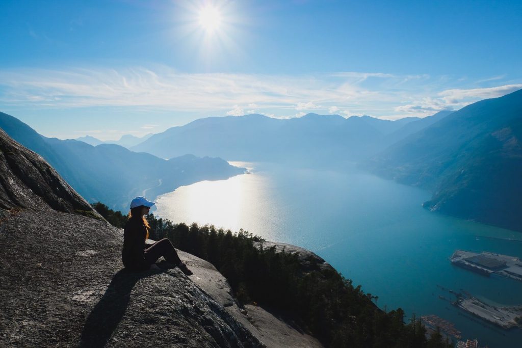 Summit of Stawamus Chief, Squamish British Columbia