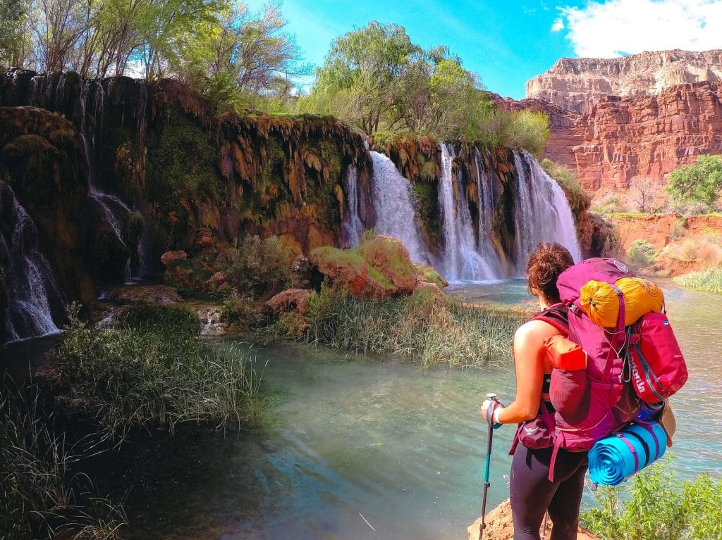 Fifty Foot Falls, Havasu hike Arizona