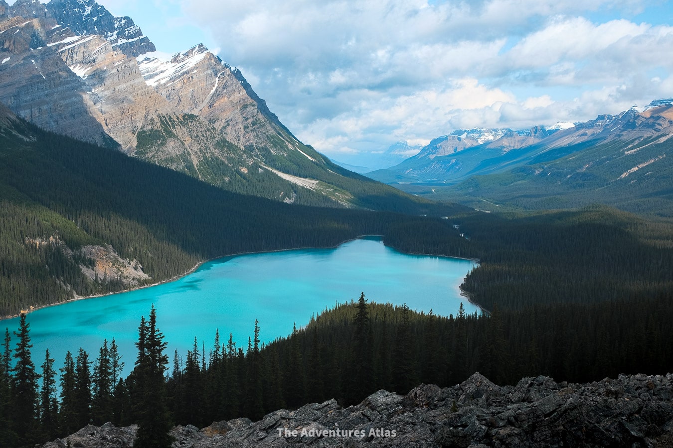 Peyto Lake is one of the best hikes in Banff