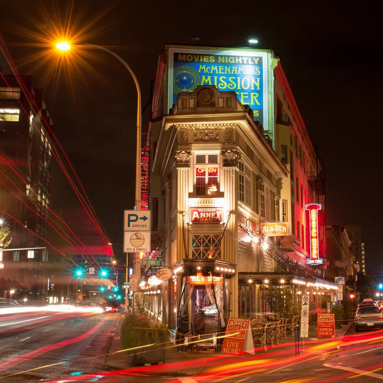McMenamins Crystal Hotel, Unique places to stay in Portland Oregon, Boutique hotels