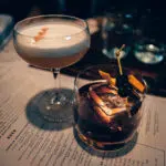 Happy hour drinks, Kimpton Hotel Monaco in Portland Oregon