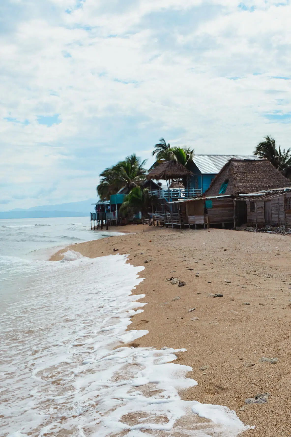The Garifuna Village on Chachahuate Cay in Cayos Cochinos