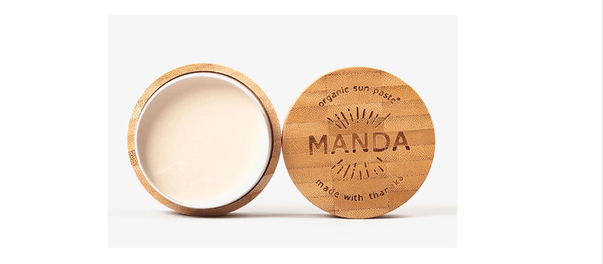 MANDA Organic, Reef Safe Sunscreen Sun Paste