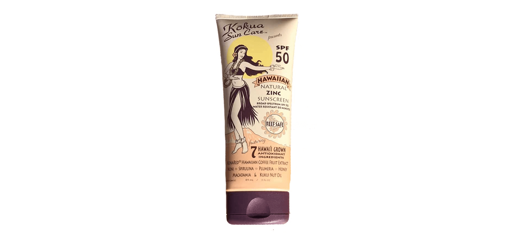 Kokua Hawaiian Sunscreen - Ocean Safe, Reef Friendly