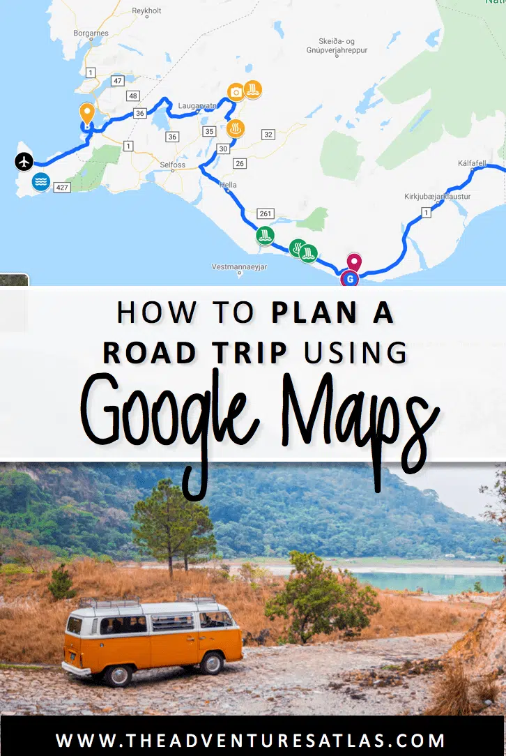 How to plan a road trip using Google Maps - road trip planning tutorial