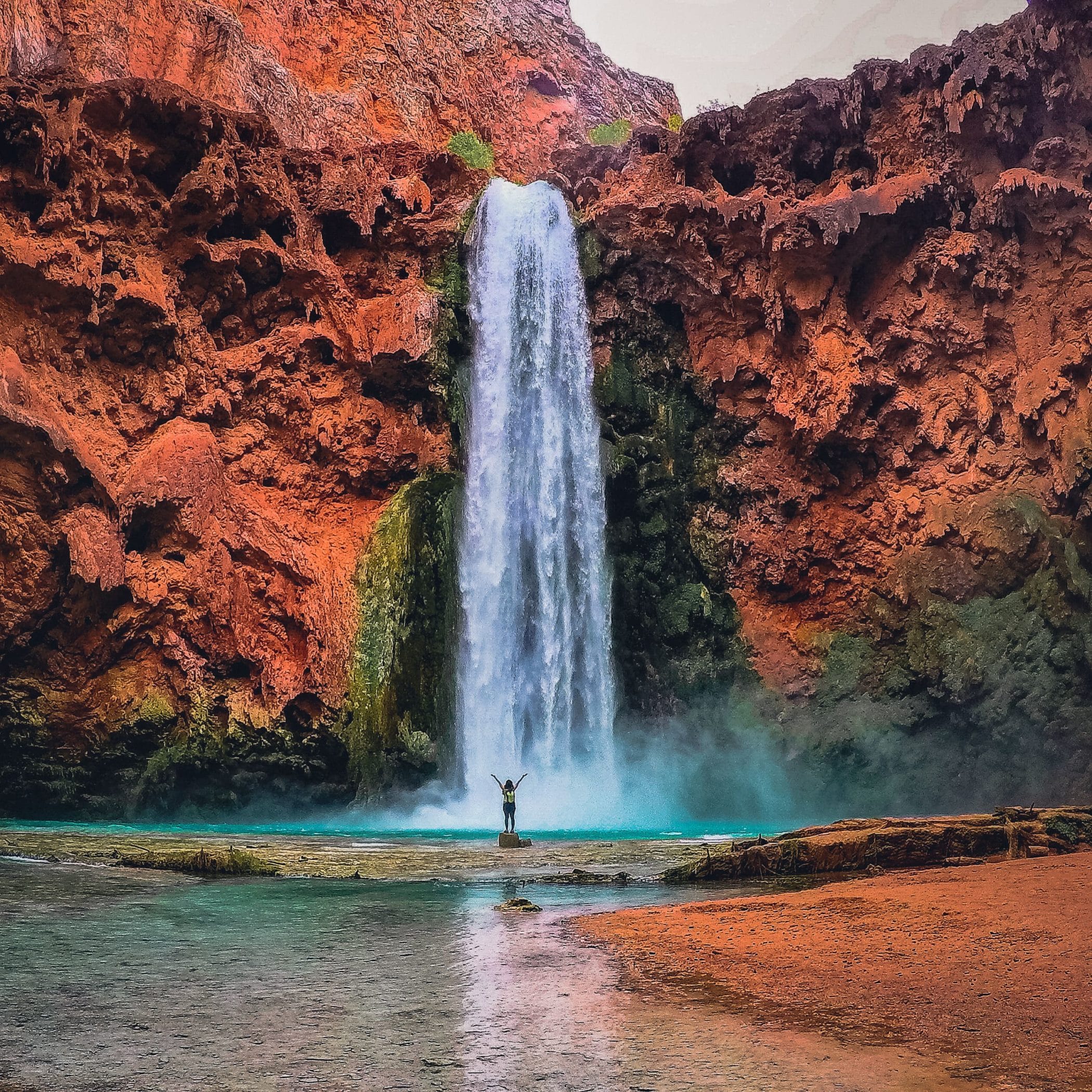 Mooney Falls, Havasupai Arizona