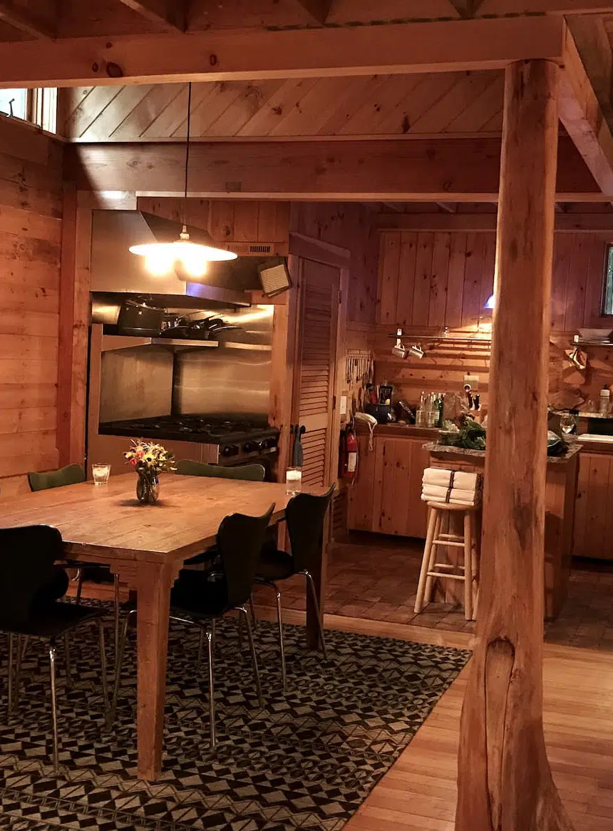 Upper Jay Historic Icehouse Interior