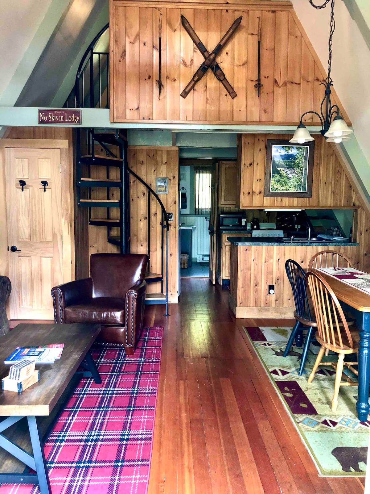outdoor winter living space for rent on 17 Cozy Cabins To Rent In The Adirondacks This Season The Adventures Atlas