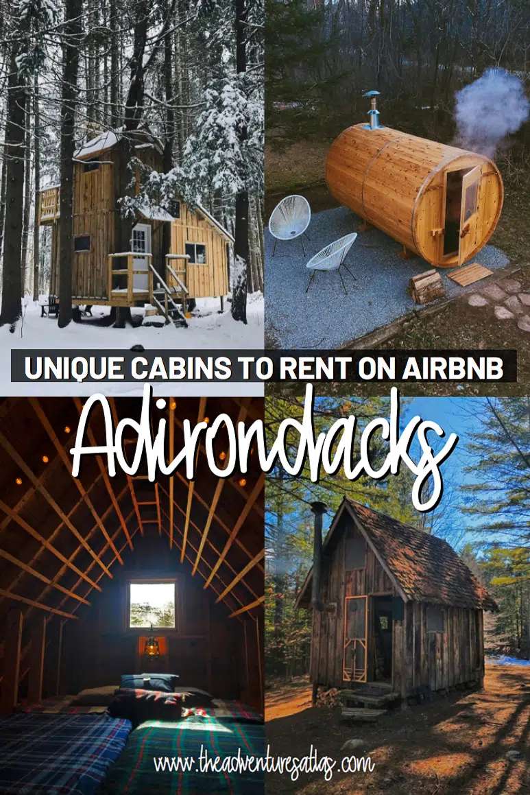 Unique cabins to rent on Airbnb in the Adirondacks
