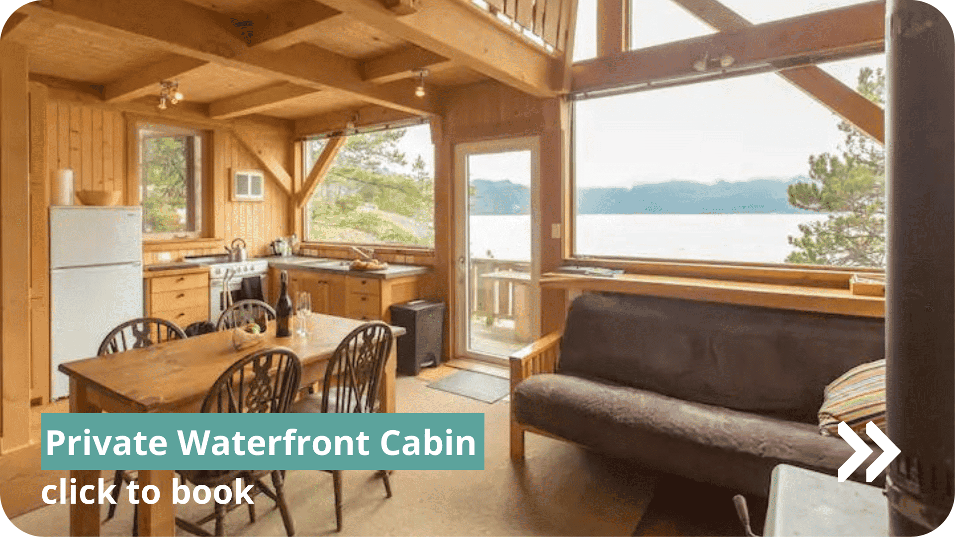 Private Waterfront Cabin in Squamish