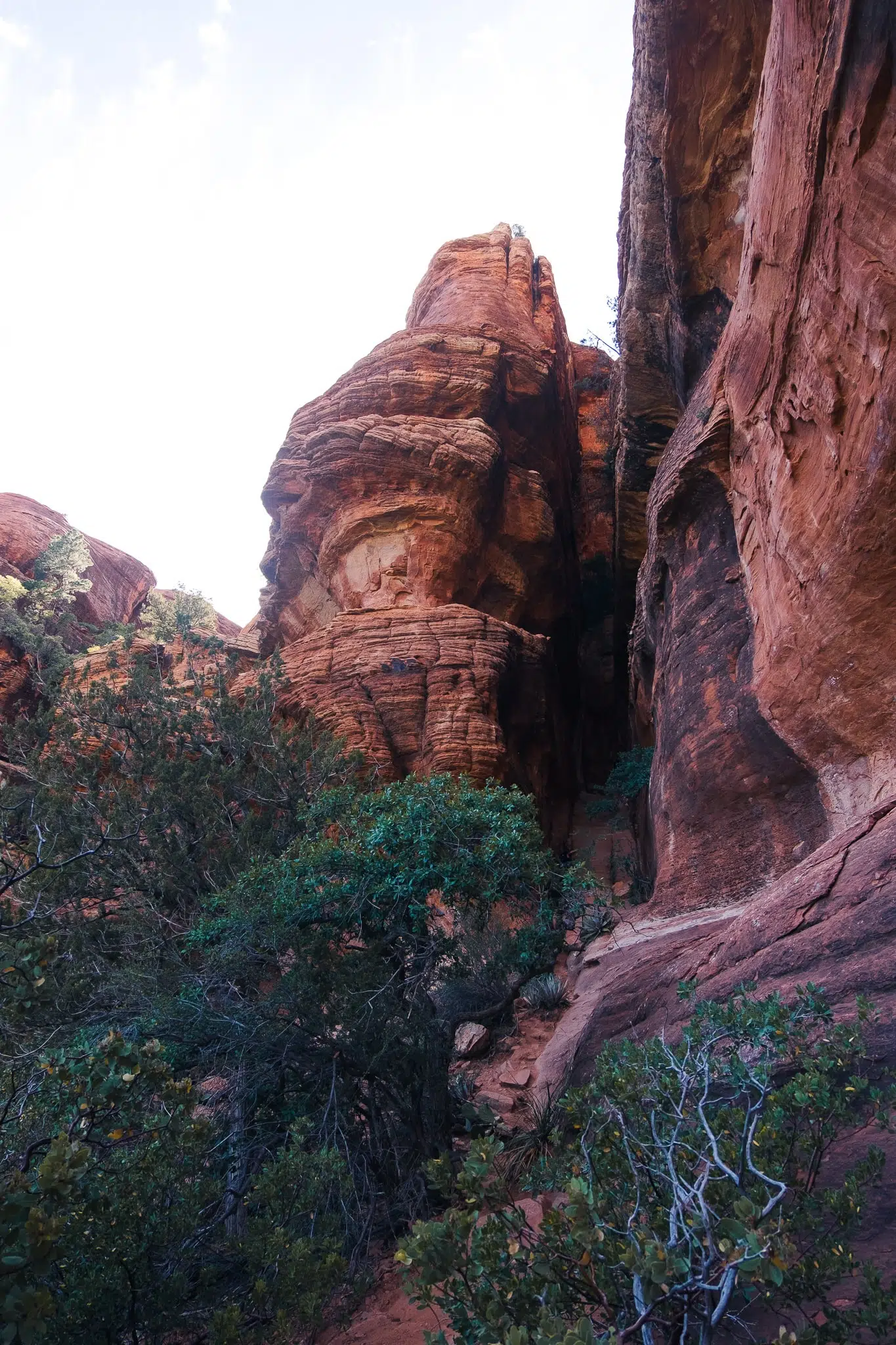Entrance to the Subway Cave, Sedona AZ