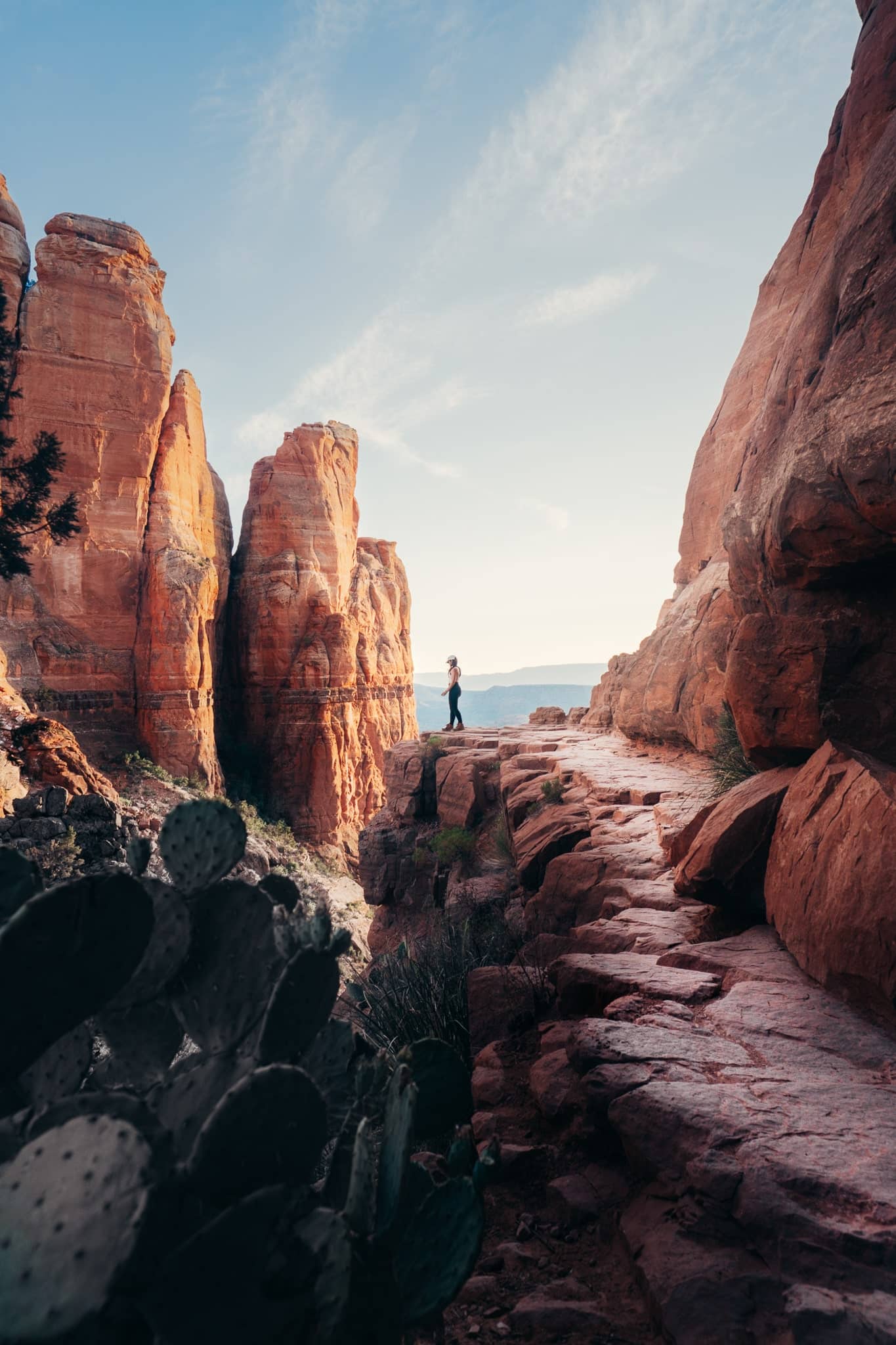 Hiking Cathedral Rock for Sunset, Sedona AZ