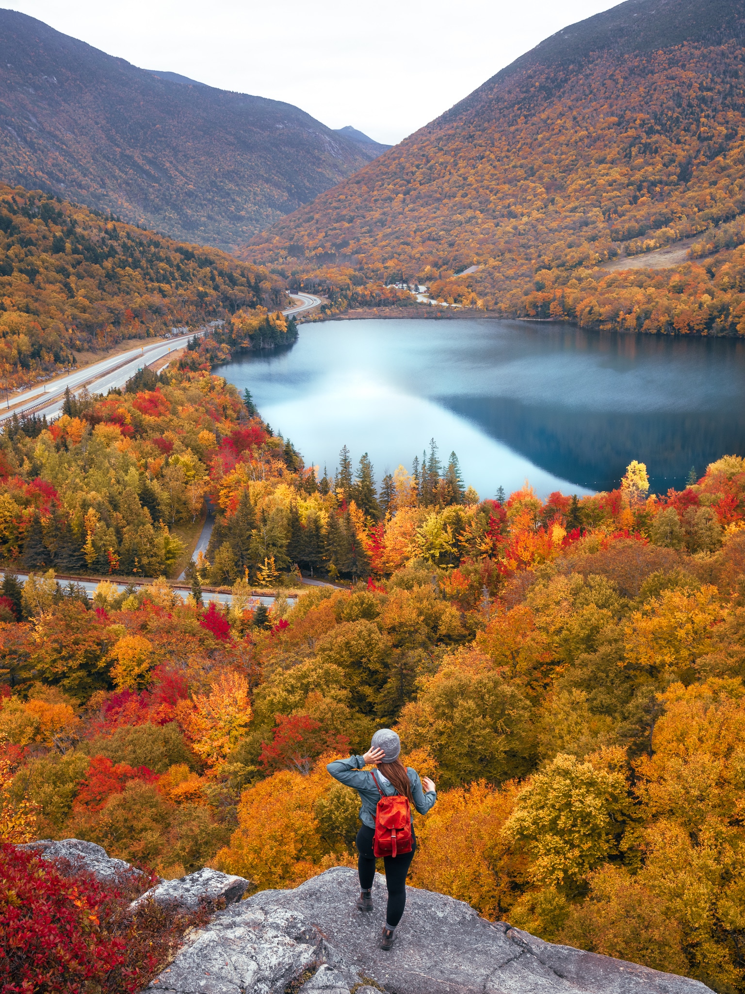 Profile Lake Nh Foliage