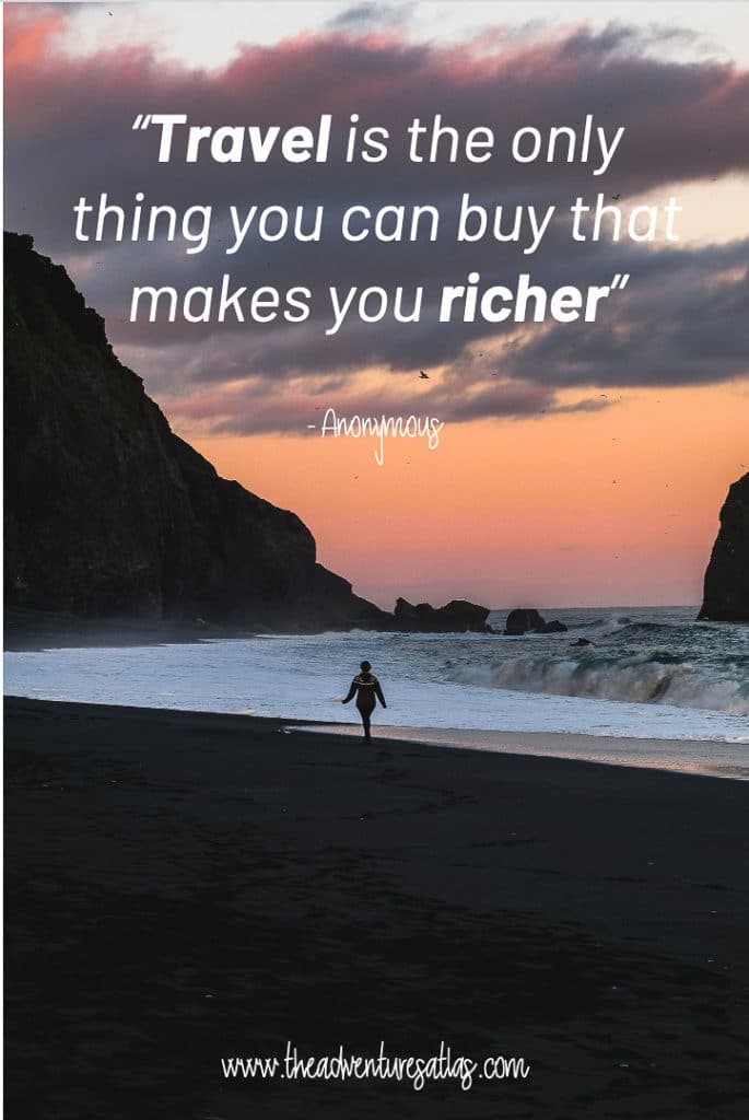 Travel is the only thing you can buy that makes you richer