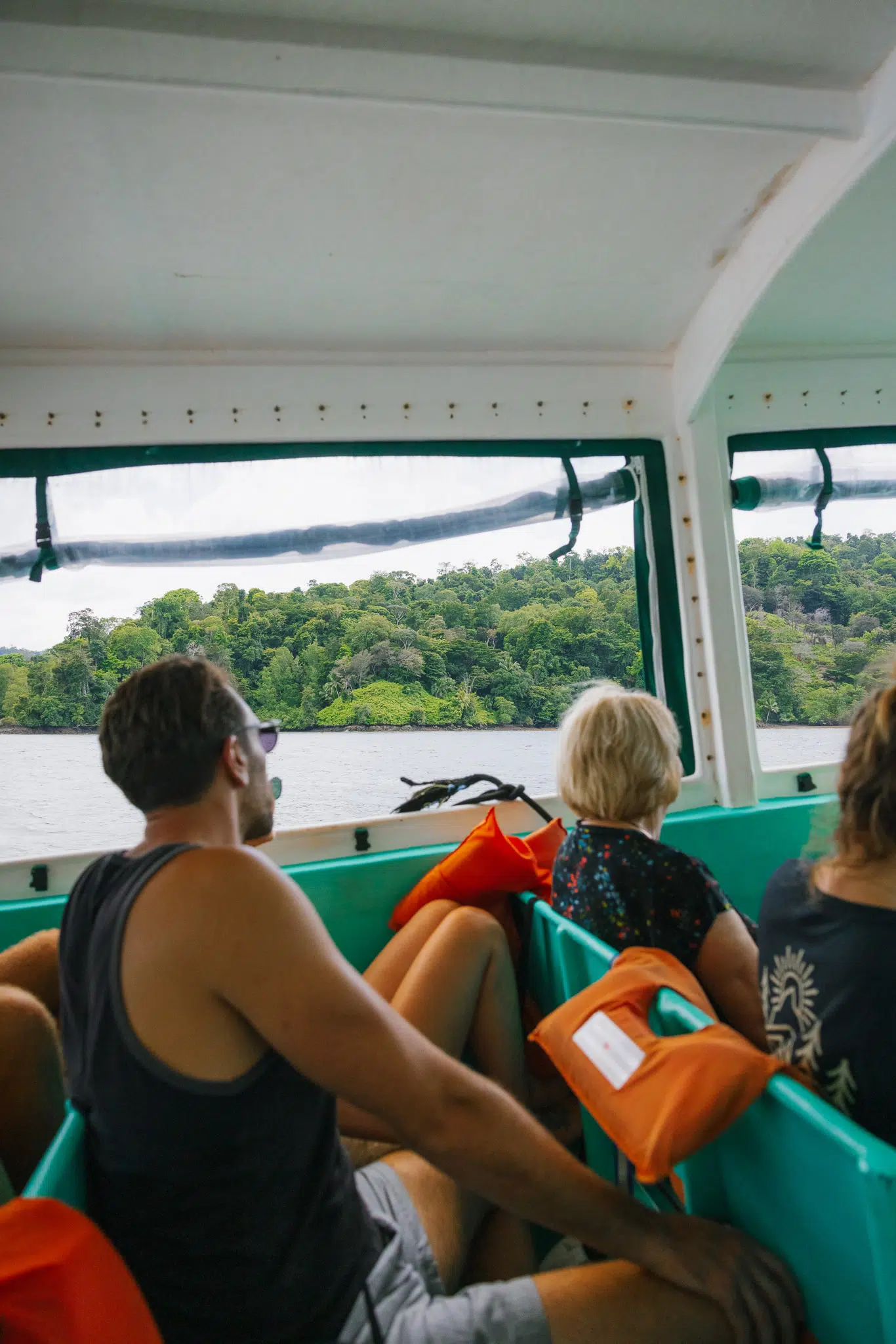 Sierpe to Drake Bay boat ride down the Sierpe River