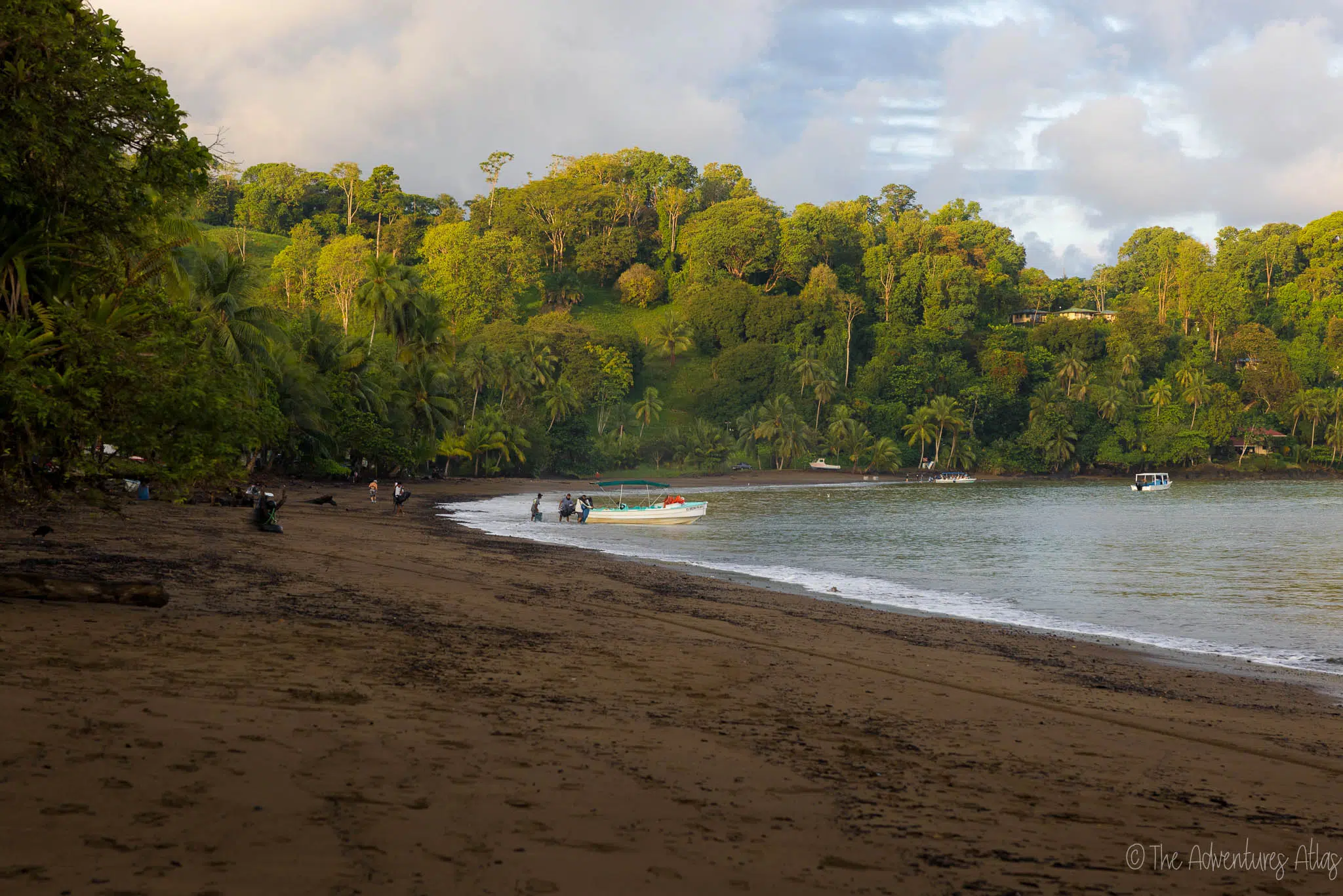 Playa Colorada at sunrise