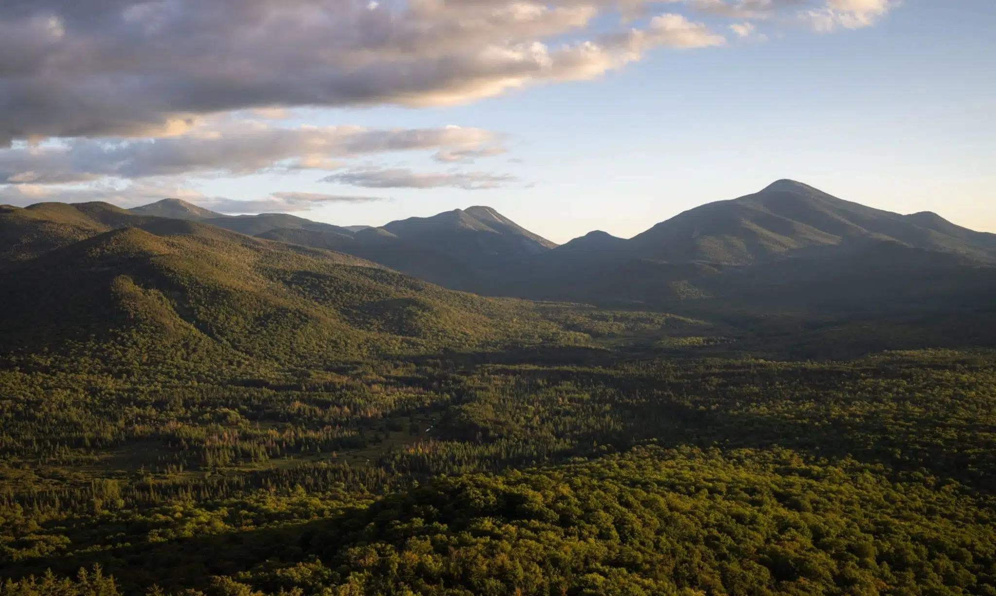 Sunset over the mountains on one of the best hikes in Upstate NY