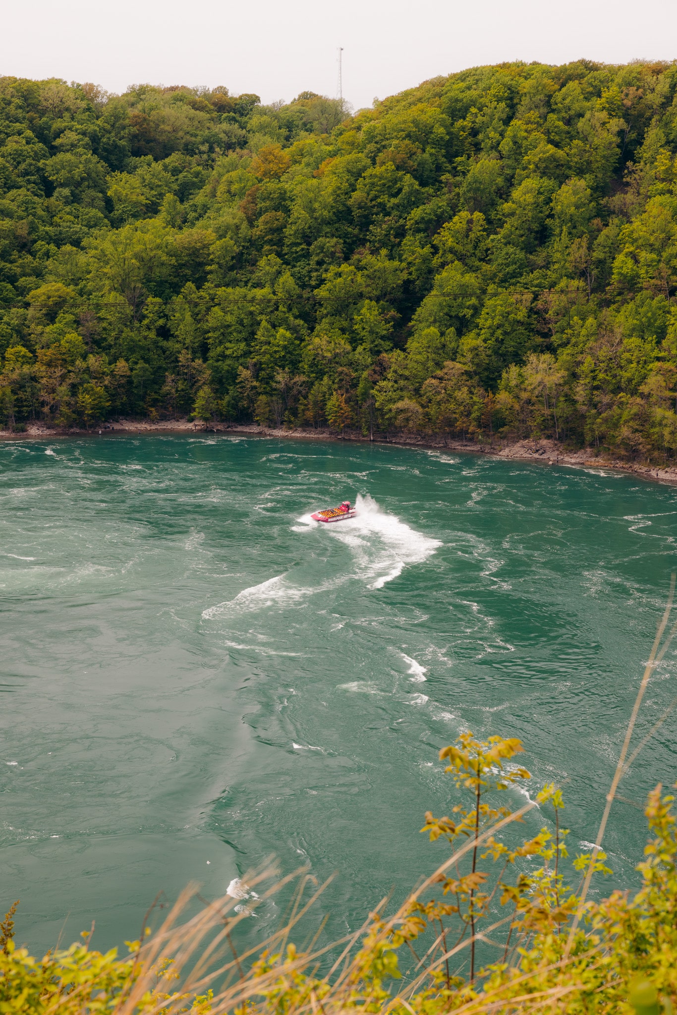 Devils Hole and Whirlpool State Park in Western New York