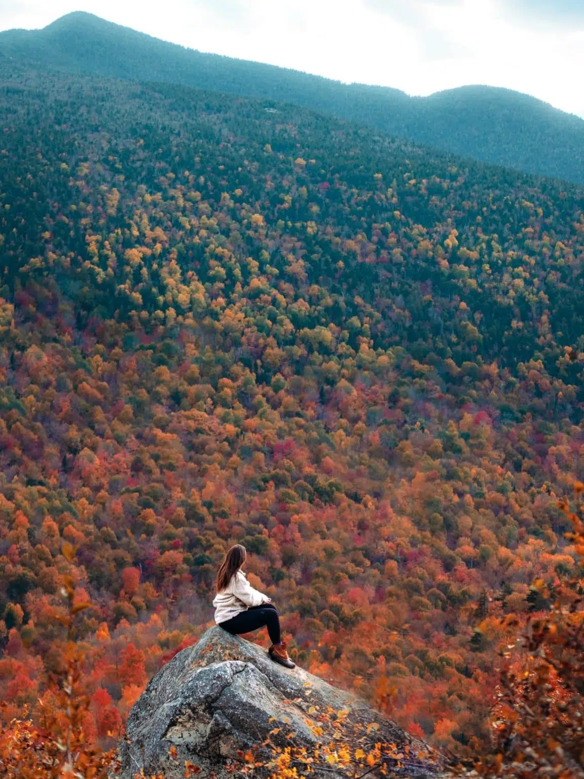 Cobble Lookout in Lake Placid, Adirondacks