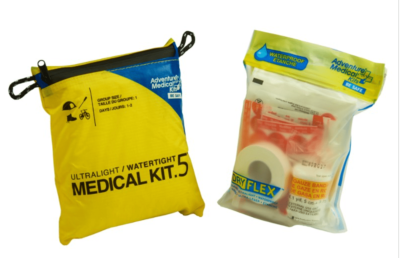 The ultra light Adventure Medical Kit is an important item to consider packing for a day hike