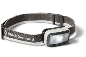 Black diamond headlamp for day hikes