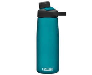 A reusable water bottle that's large enough to pack for a day hike