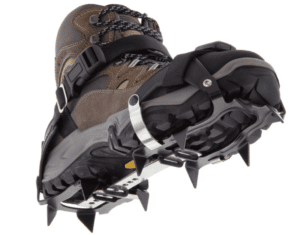 Kahtoola K10 HIking Crampons provide ultimate traction over mixed terrain and on steep slopes and icy trails