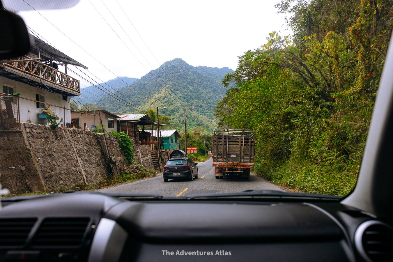 What it's like to rent a car in Ecuador