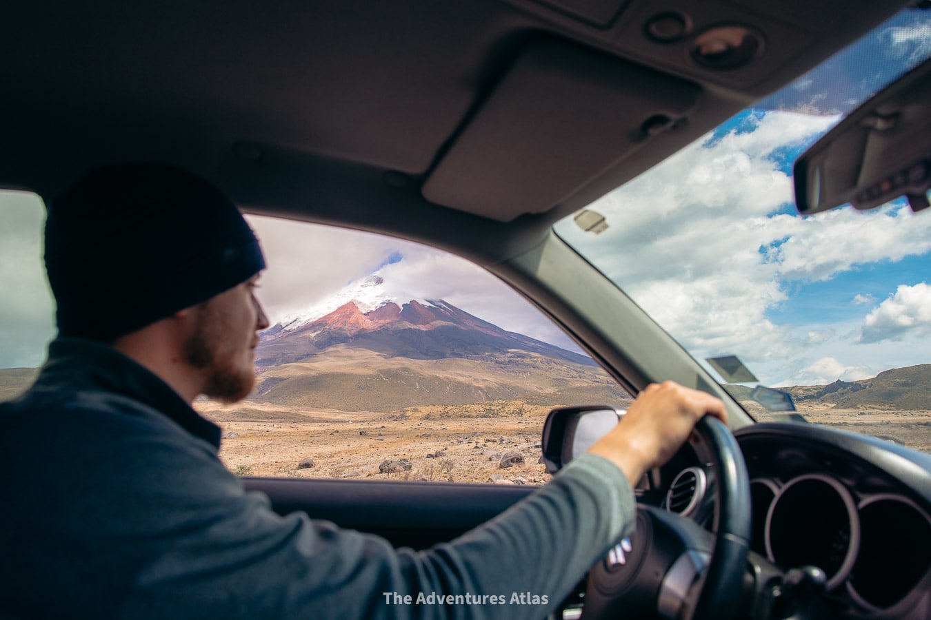 Driving in Cotopaxi National Park without a guide