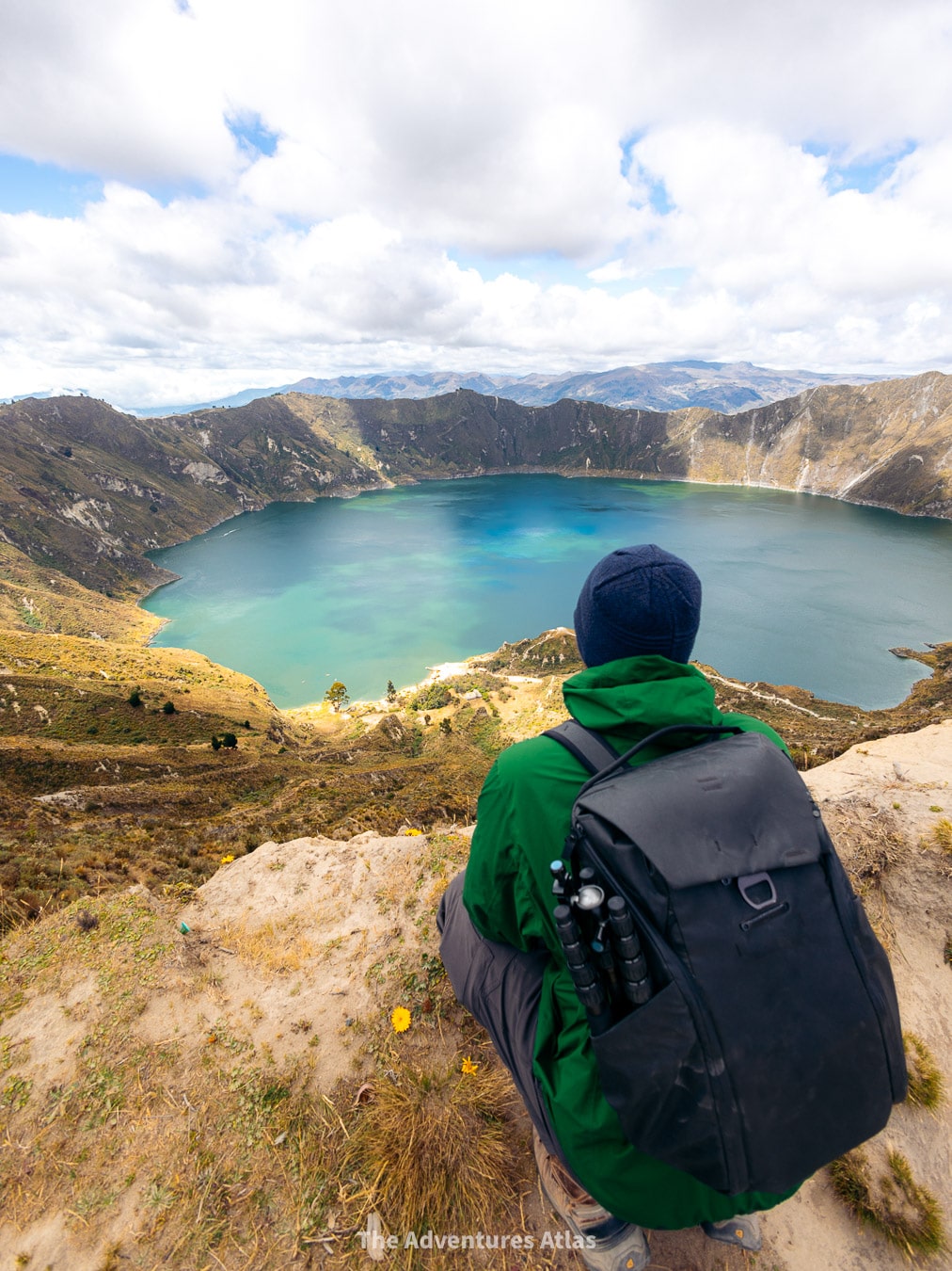 View of Lake Quilotoa