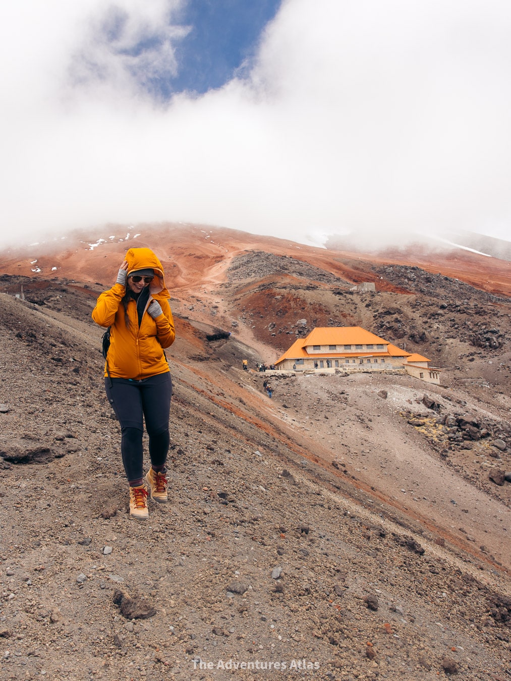 The Jose Rivas Refugio hike is one of the best things to do in Cotopaxi National Park, Ecuador