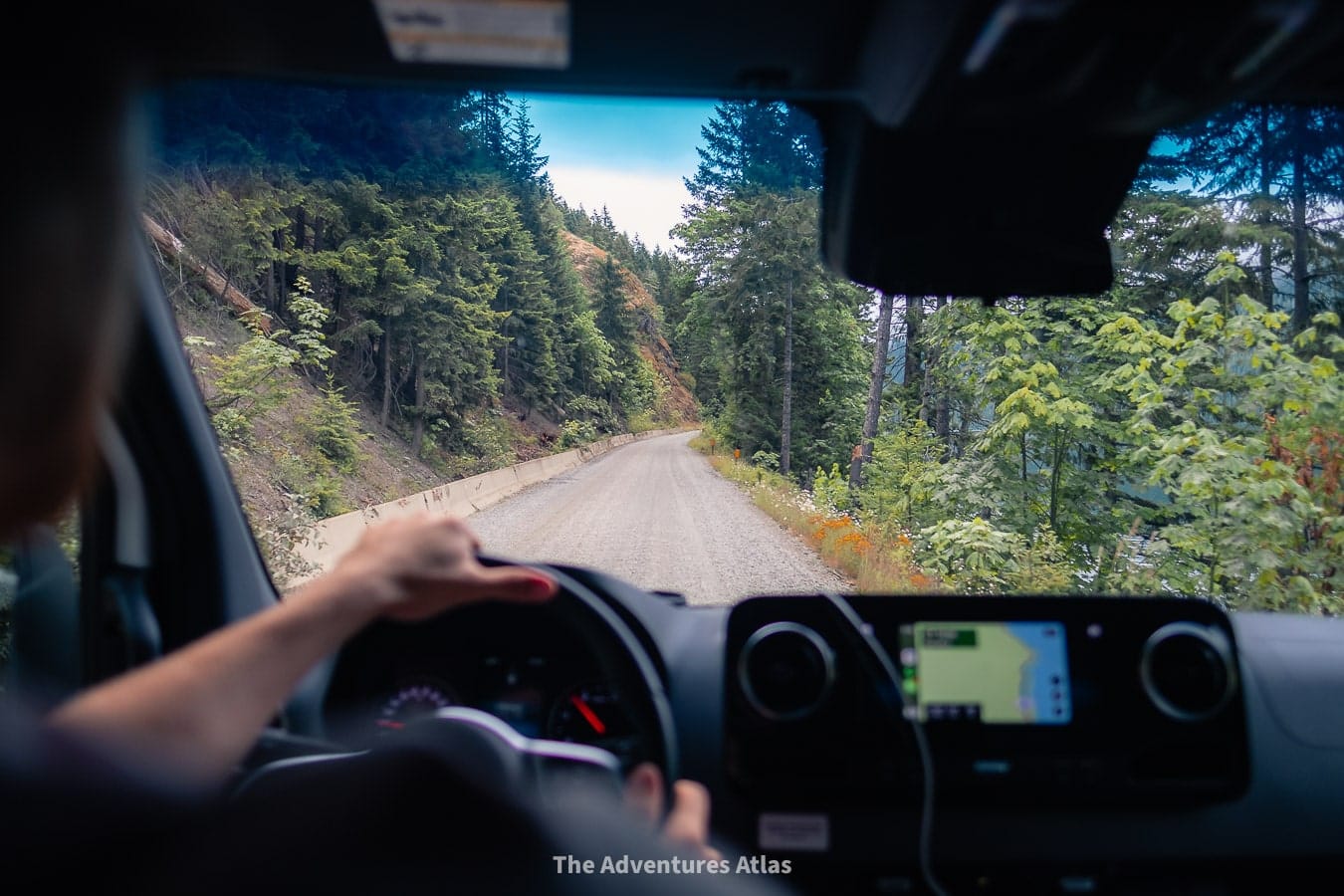 Taking a road trip in a camper van in Washington