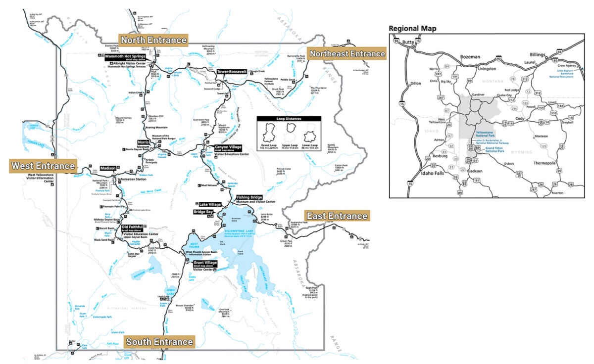 Yellowstone National Park Entrances: Which is Best? - The Adventures Atlas