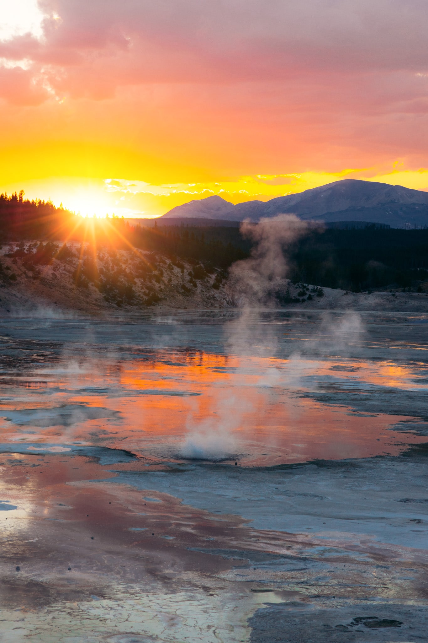 Norris Geyser Basin is the most underrated place to visit during 2 days in Yellowstone National Park