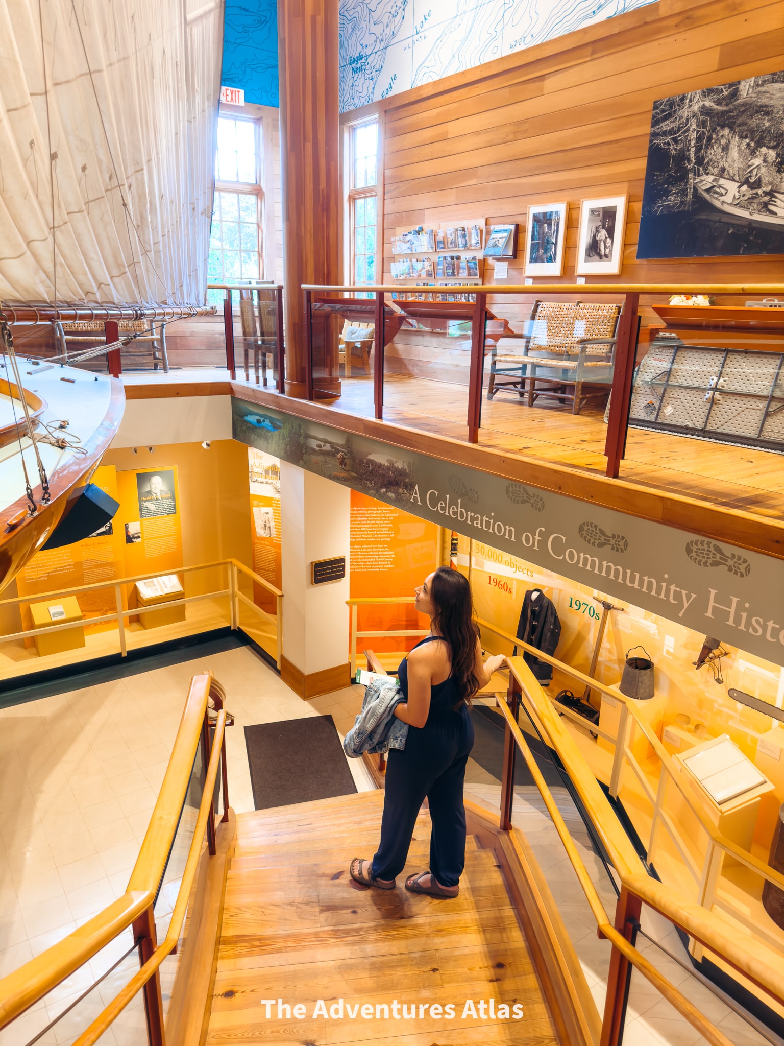 Inside the Adirondack Experience Museum, one of the best things to do near Lake Placid