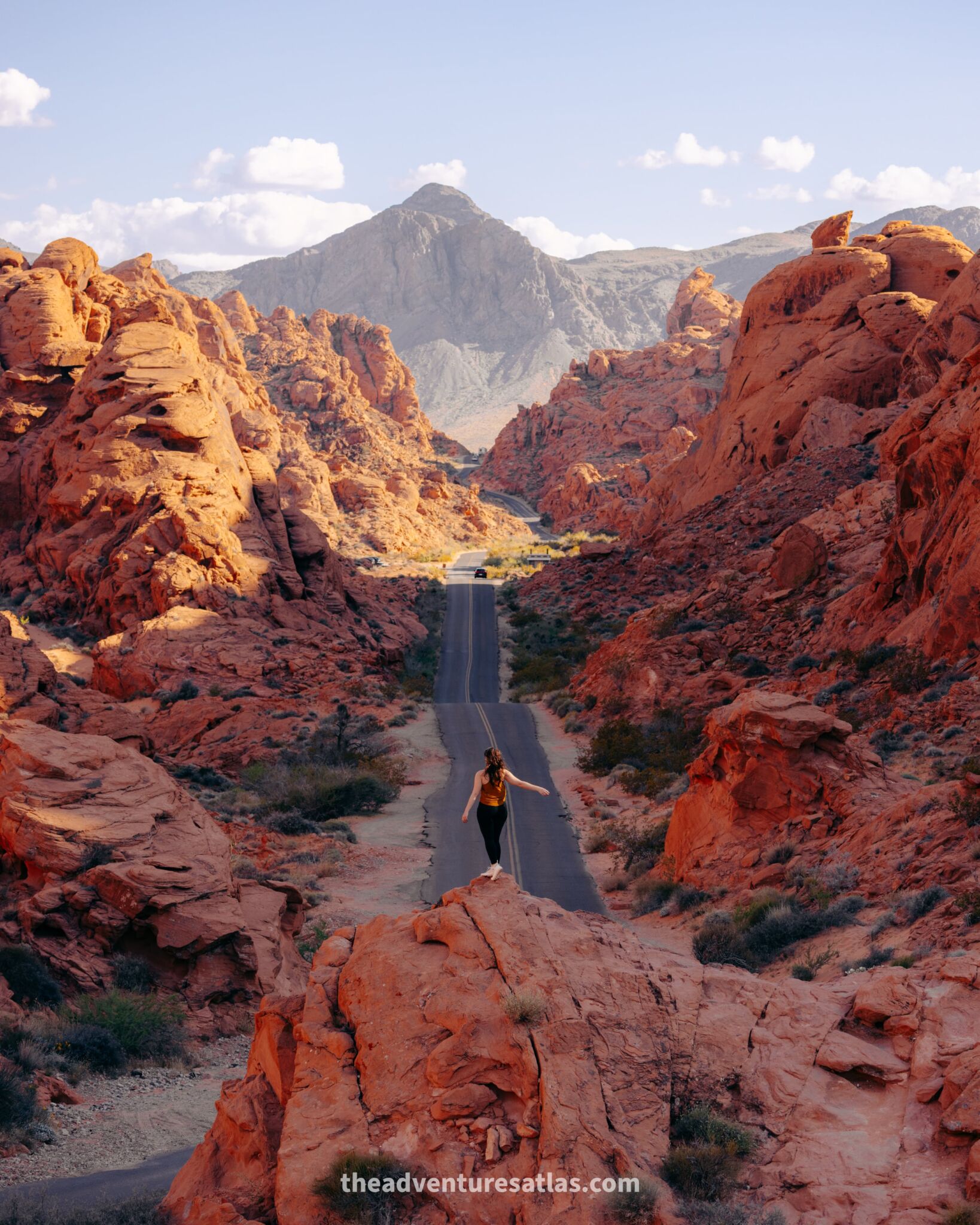 Valley of Fire in the Southwest USA
