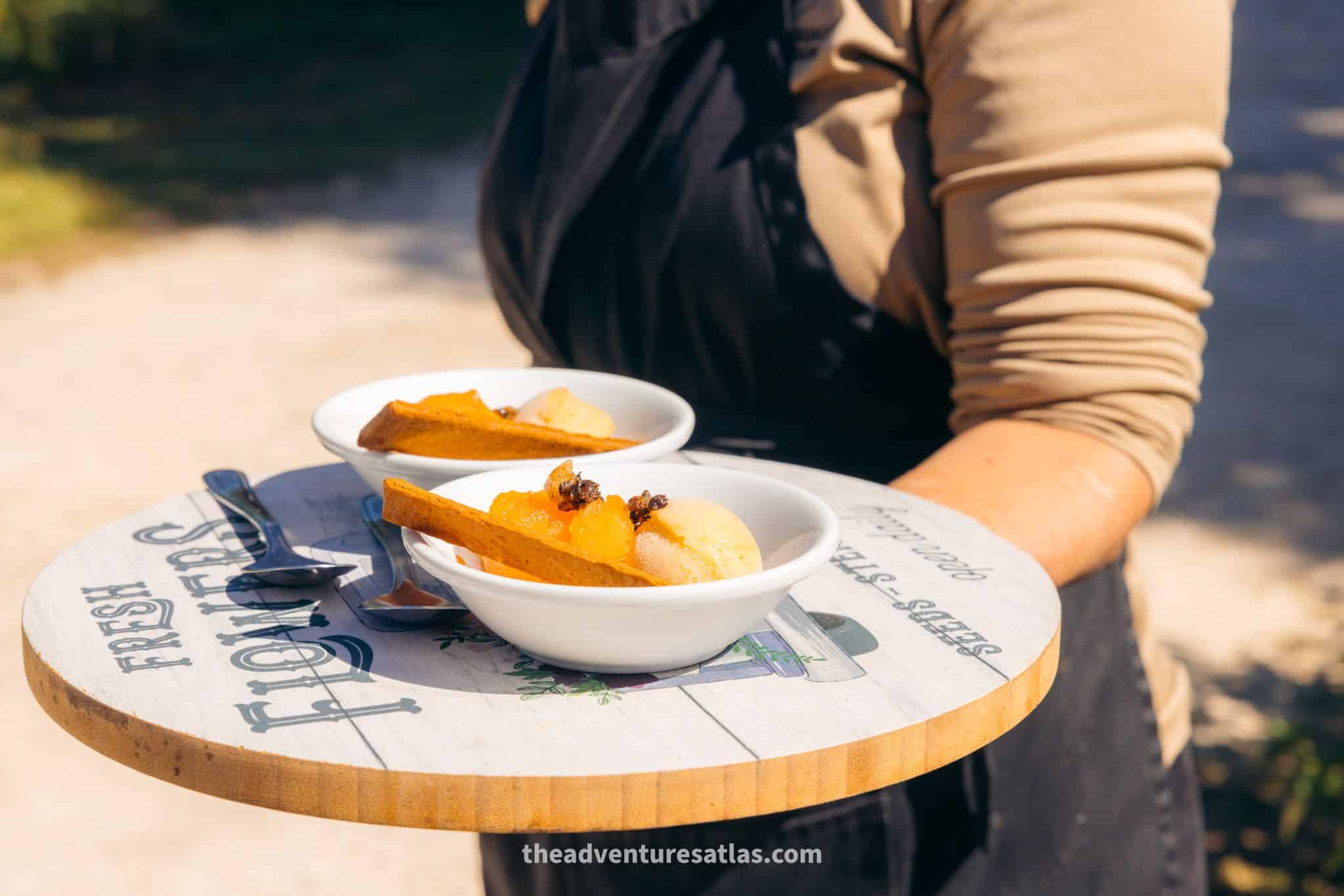 A farm tour at Frutos del Guacabo is a unique thing to do on a trip to Puerto Rico. Tours last about 2-3 hours and include a beautiful lunch made from ingredients grown on site and a lesson on making your own goat cheese.