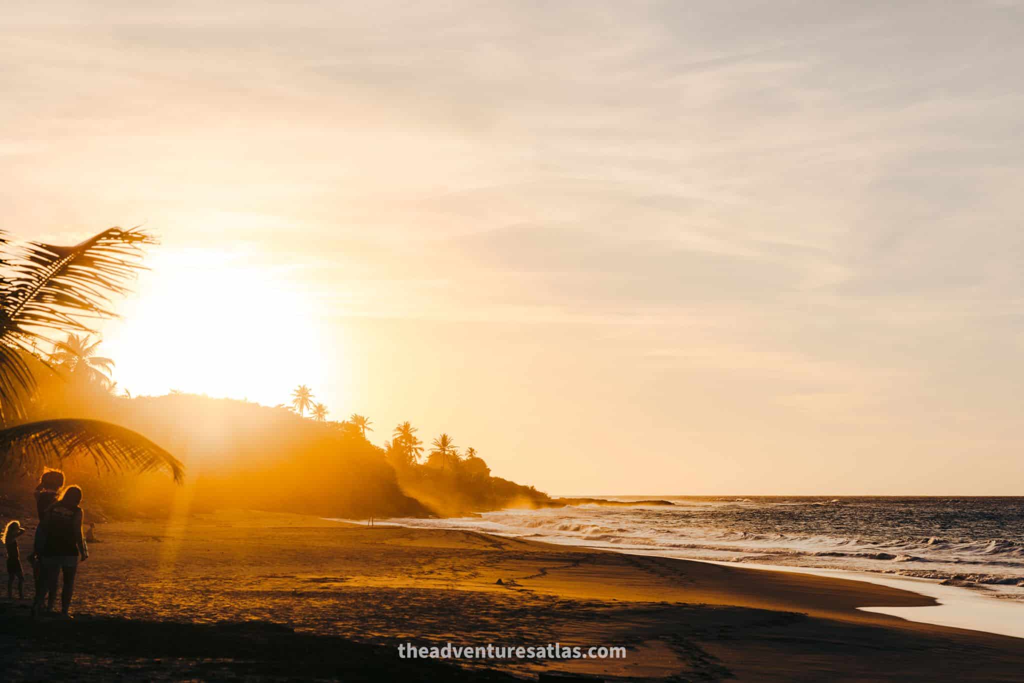The best beach for sunset in Puerto Rico if you only have 3 days to visit Aguadilla