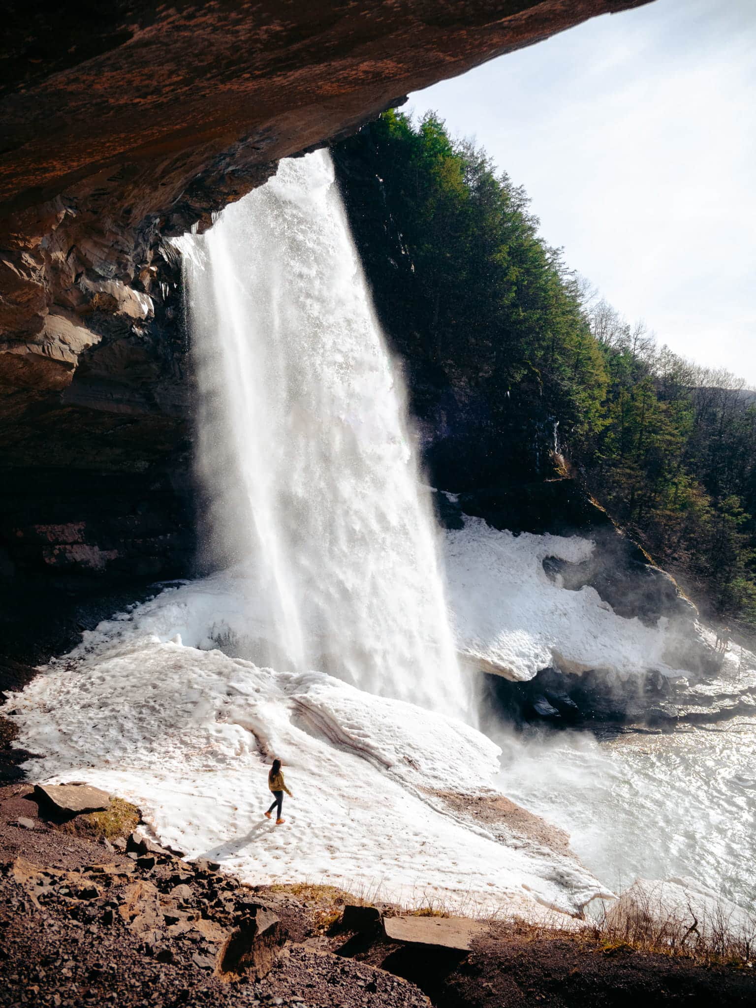 Kaaterskill Falls Catskills Middle Falls