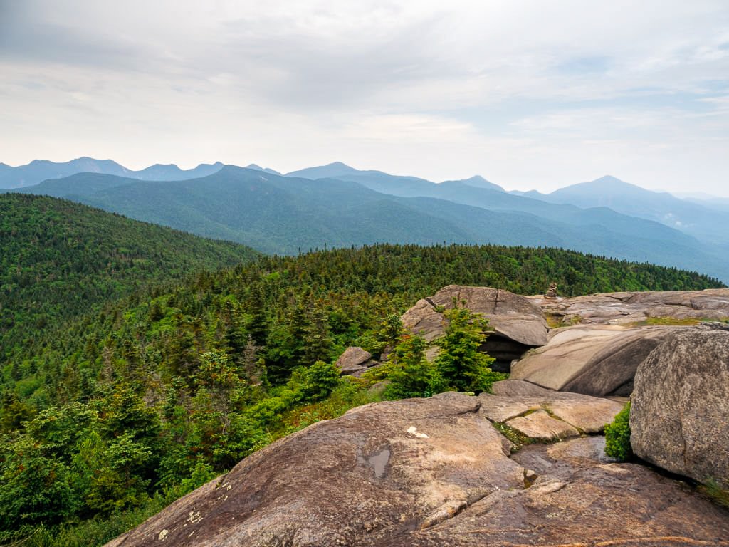Summit of Cascade Mountain, Lake Placid, New York